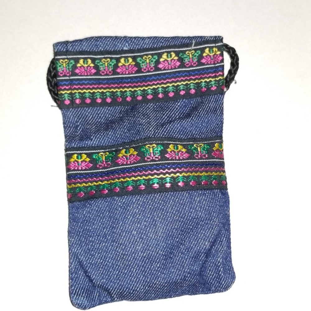 Crossbody Phone Wallet fabric-made